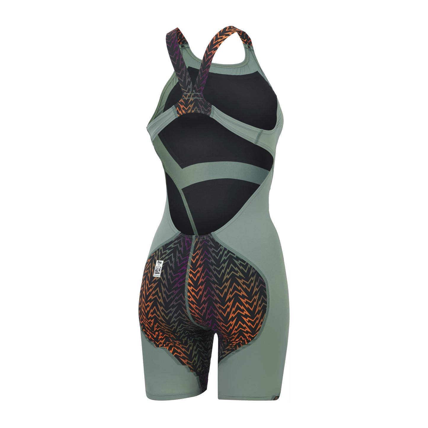 Speedo Women's Fastskin LZR Ignite Kneeskin - Green/Black - All4Swim