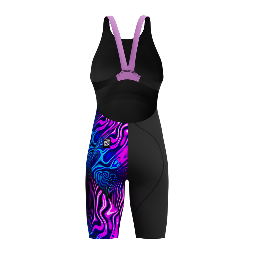 Combinaison Speedo Fastskin LZR Ignite pour fille - Bleu