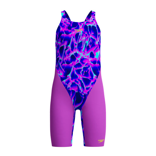 Combinaison Speedo Fastskin LZR Ignite pour fille - Bleu