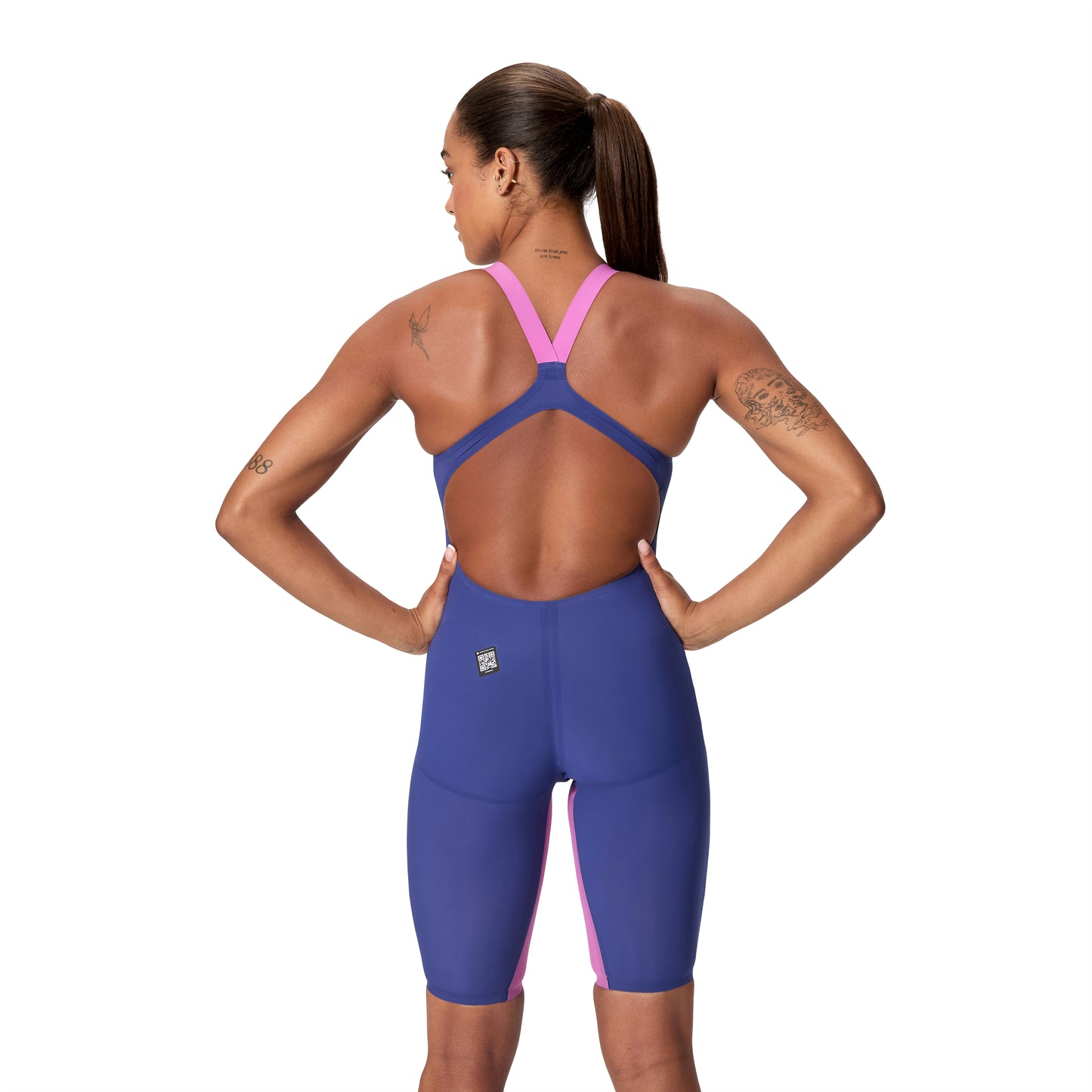 Combinaison Speedo Fastskin LZR Ignite pour fille - Bleu