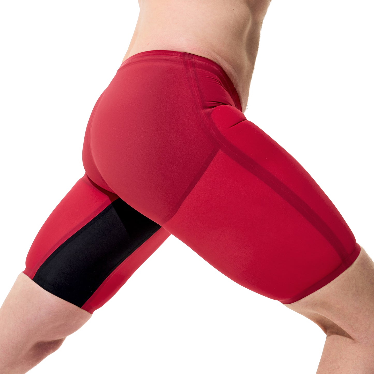 Speedo Men's Fastskin LZR Pure Valor 2.0 Jammer - Regal Red/Black