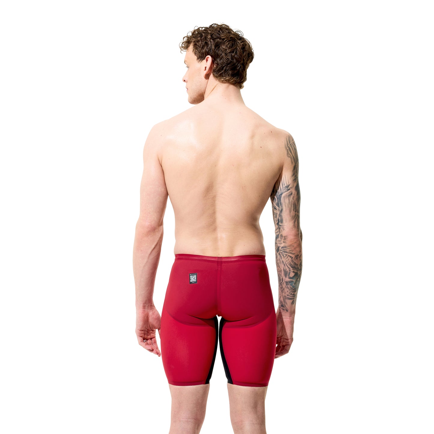 Speedo Men's Fastskin LZR Pure Valor 2.0 Jammer - Regal Red/Black