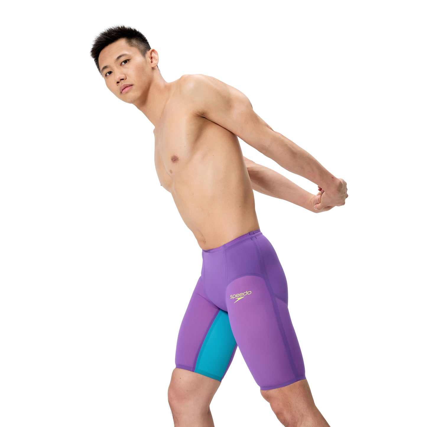 Combinaison Speedo Fastskin LZR Ignite pour fille - Bleu