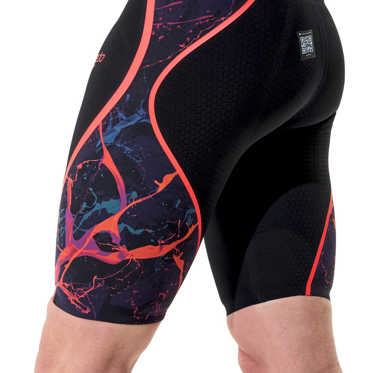 Speedo Men's Fastskin LZR Pure Intent 2.0 Jammer - Black Ember