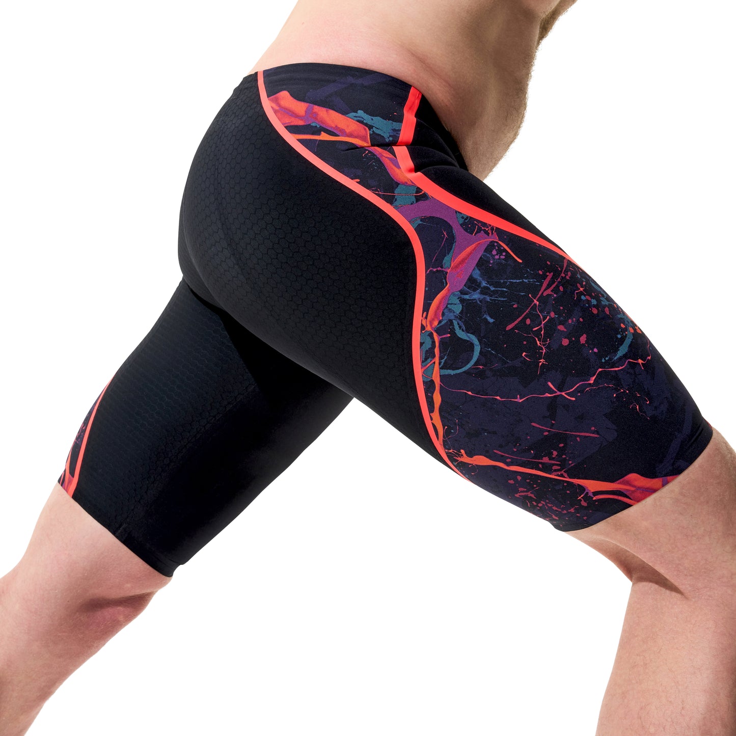 Speedo Men's Fastskin LZR Pure Intent 2.0 Jammer - Black Ember