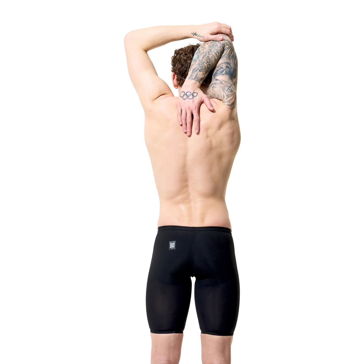 Speedo Men's Fastskin LZR Pure Valor 2.0 Jammer - Black Ember