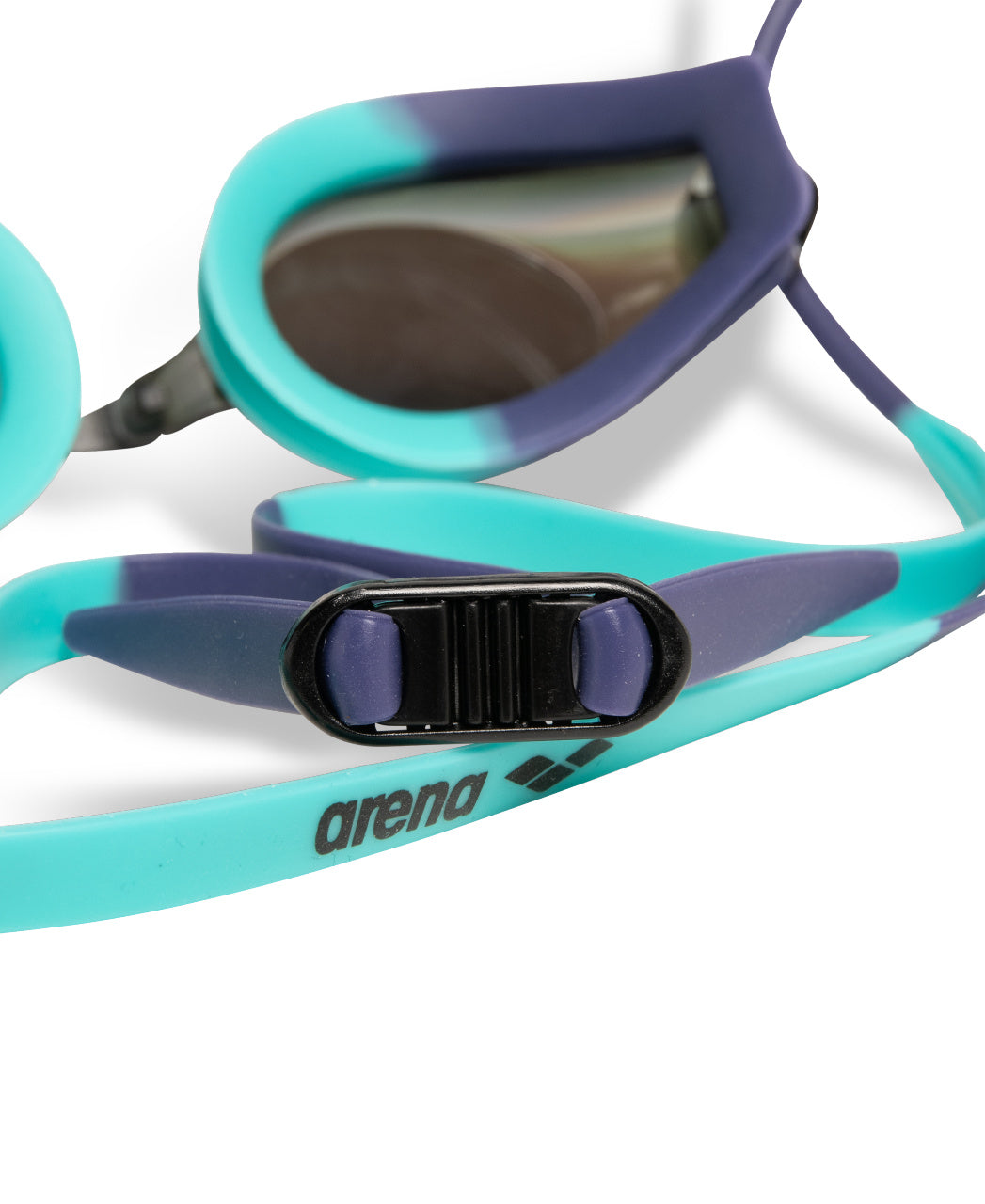 Arena Unisex Tracks Mirror Racing Goggles - Turquoise/Water - All4Swim