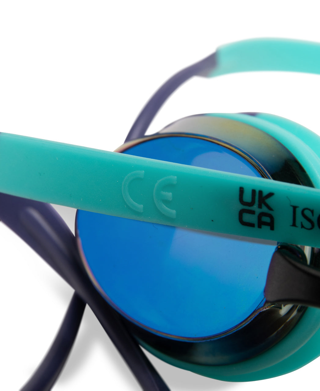 Arena Unisex Tracks Mirror Racing Goggles - Turquoise/Water - All4Swim
