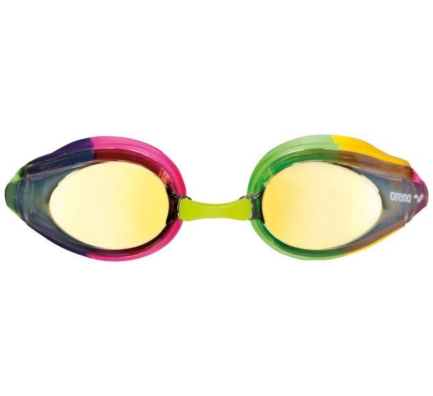 Arena Tracks Mirror Junior - Purple/Pink/Green - All4Swim