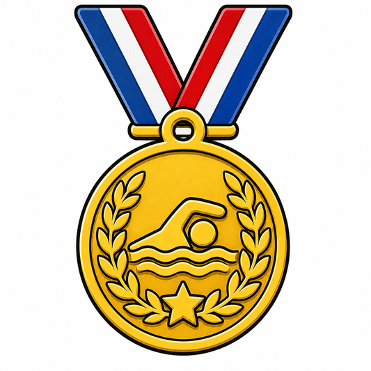 Gold Medal Shoe Charm