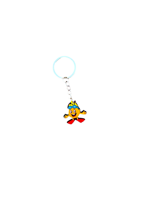 Burntwood Swimming Club Keyring - Flame