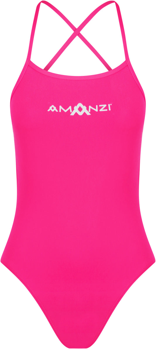Amanzi Girls Tie Back One Piece - Pixie