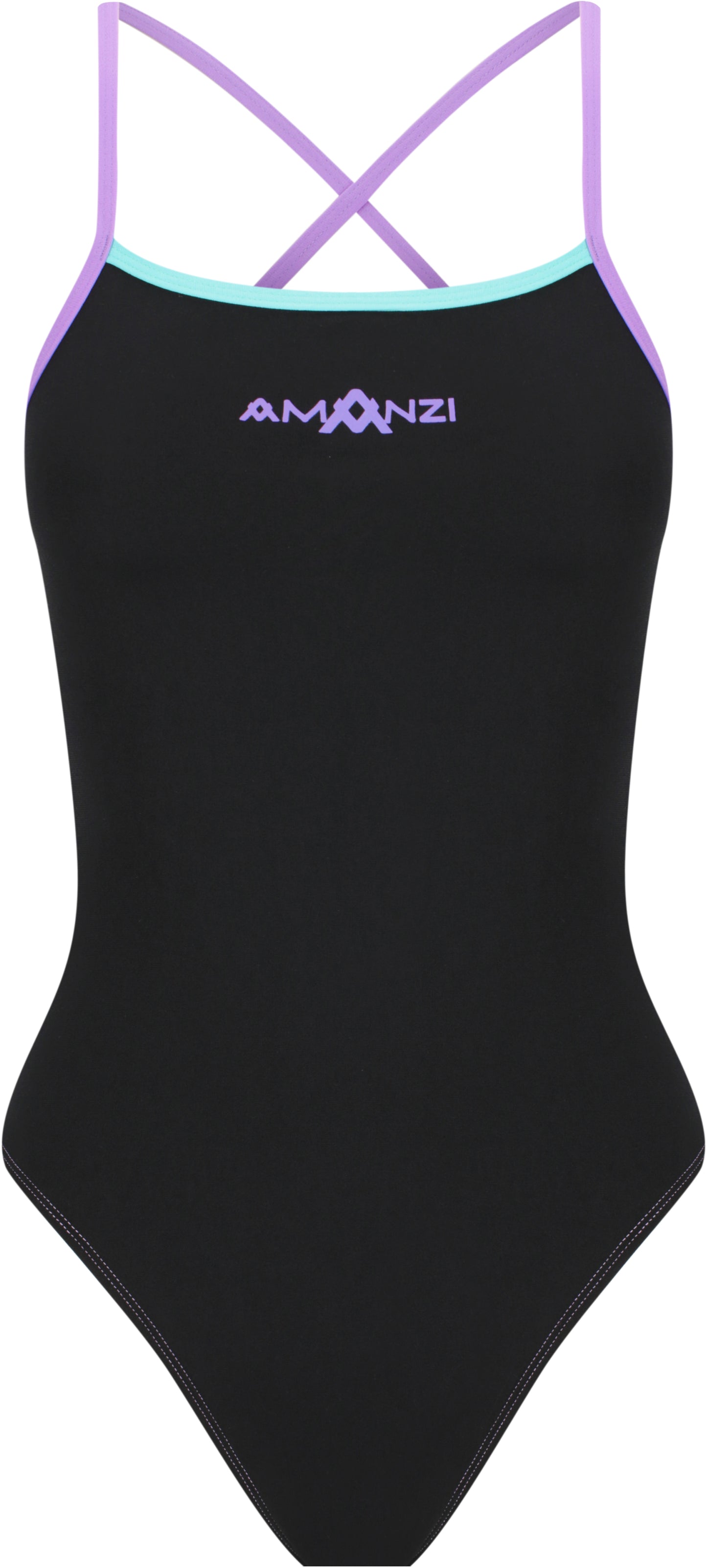 Amanzi Girls Tie Back One Piece - Mystic Mint - All4Swim