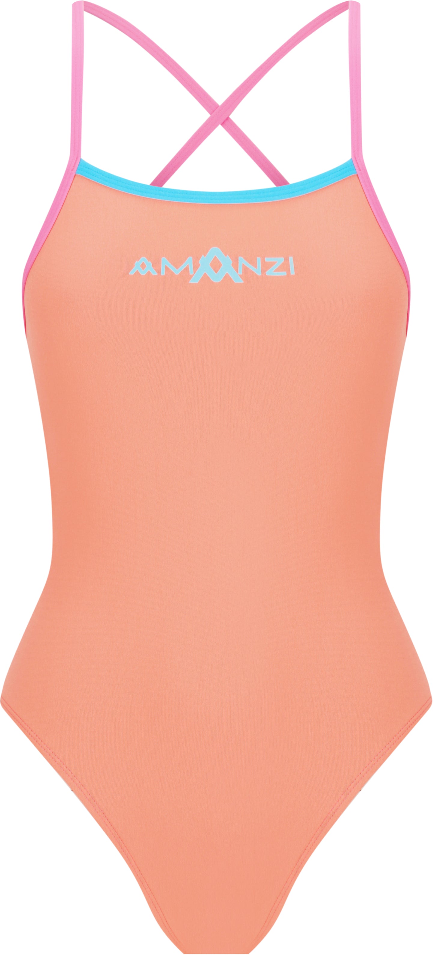 Maillot une-pièce à nouer dans le dos pour femme Amanzi - Pastella