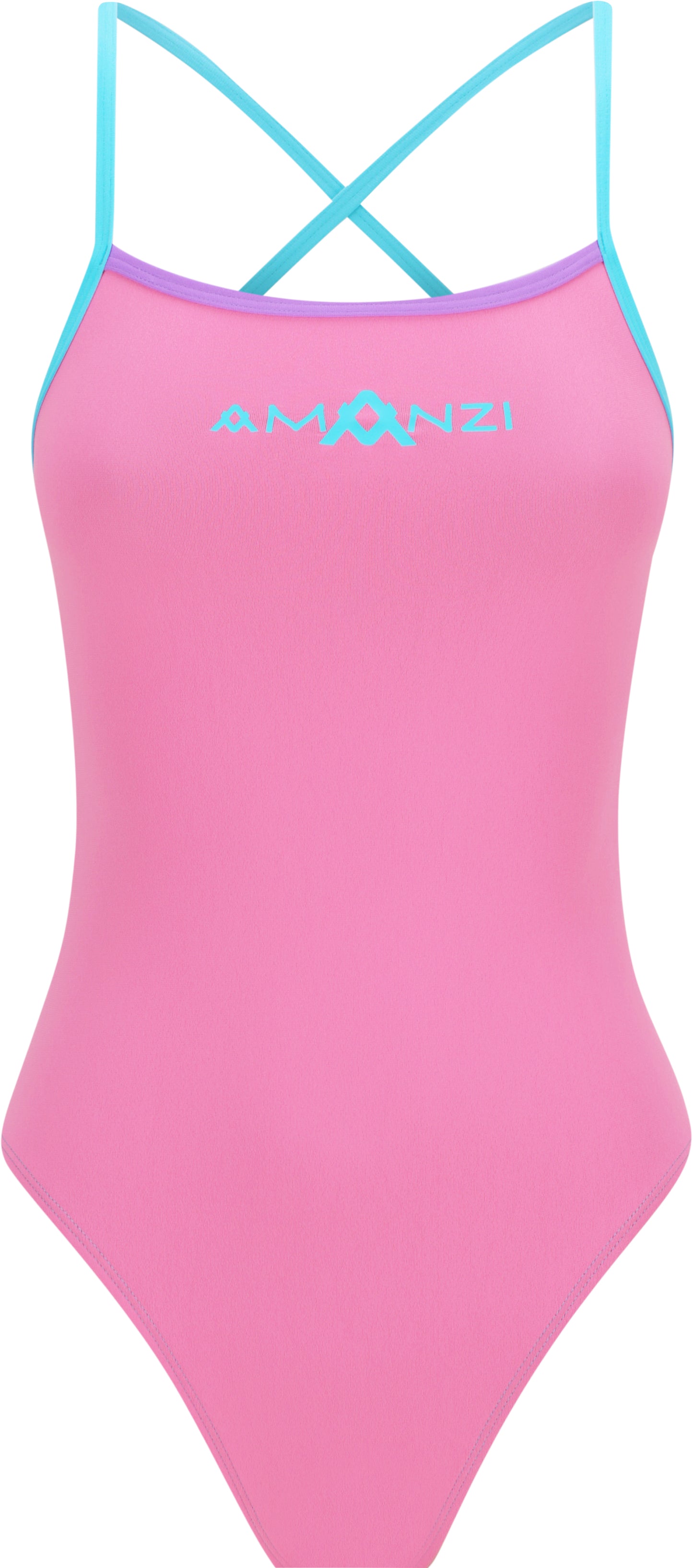 Amanzi Girls Tie Back One Piece - Sugar Plum