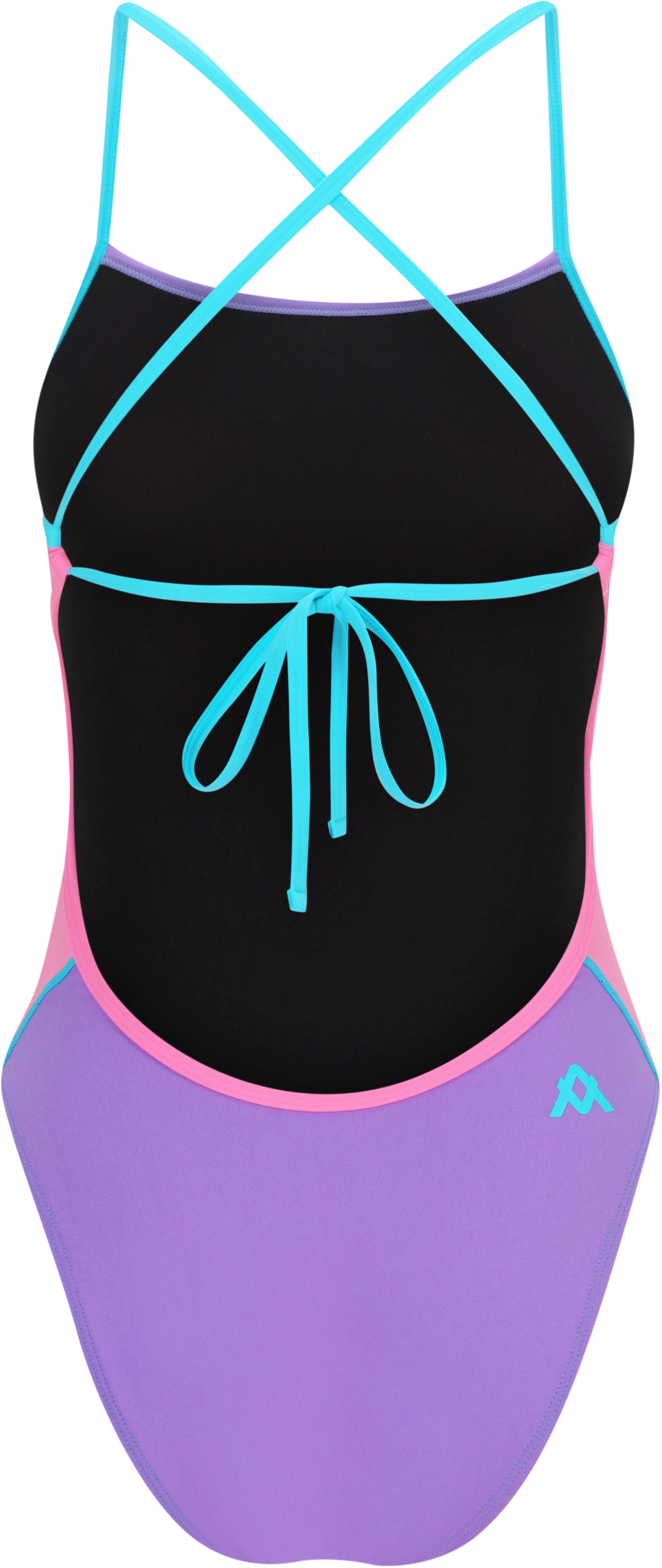 Amanzi Girls Tie Back One Piece - Sugar Plum