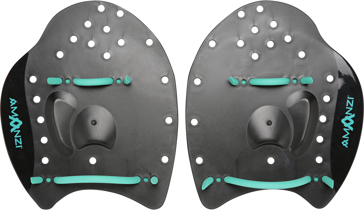 Amanzi Hand Paddle Set - Jet - All4Swim