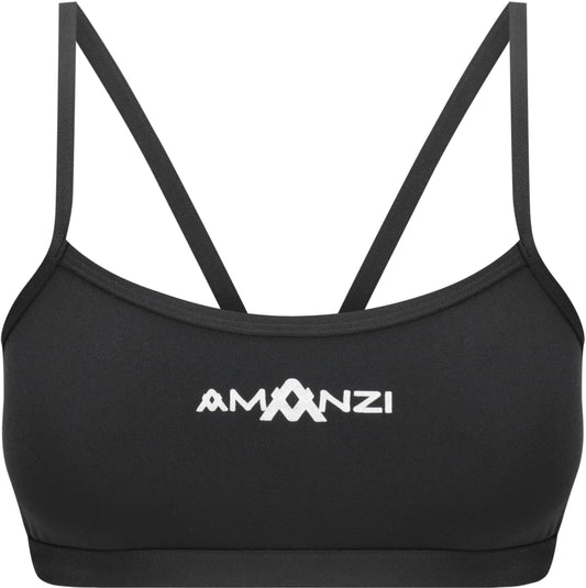 Amanzi Girls Bikini Top - Jet Black (Top Only)