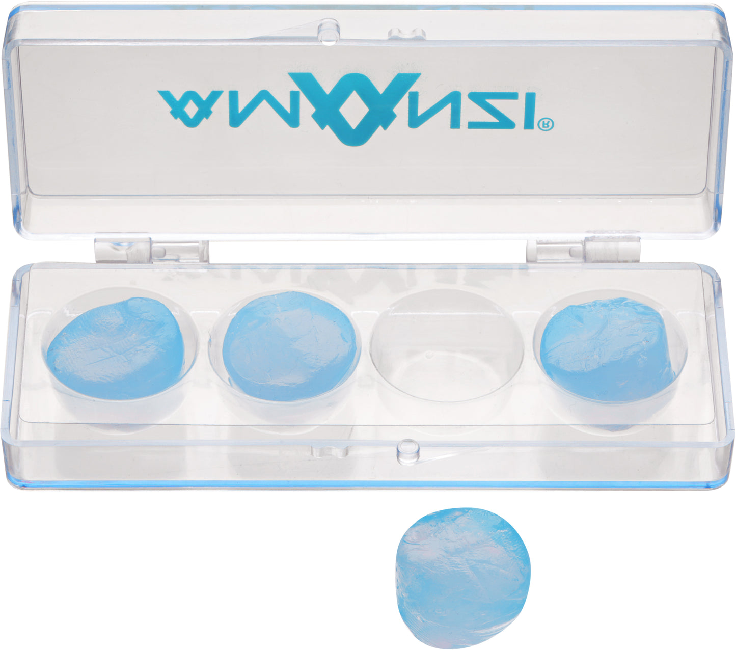 Amanzi Silicone Ear Plugs - Sky (One Size)