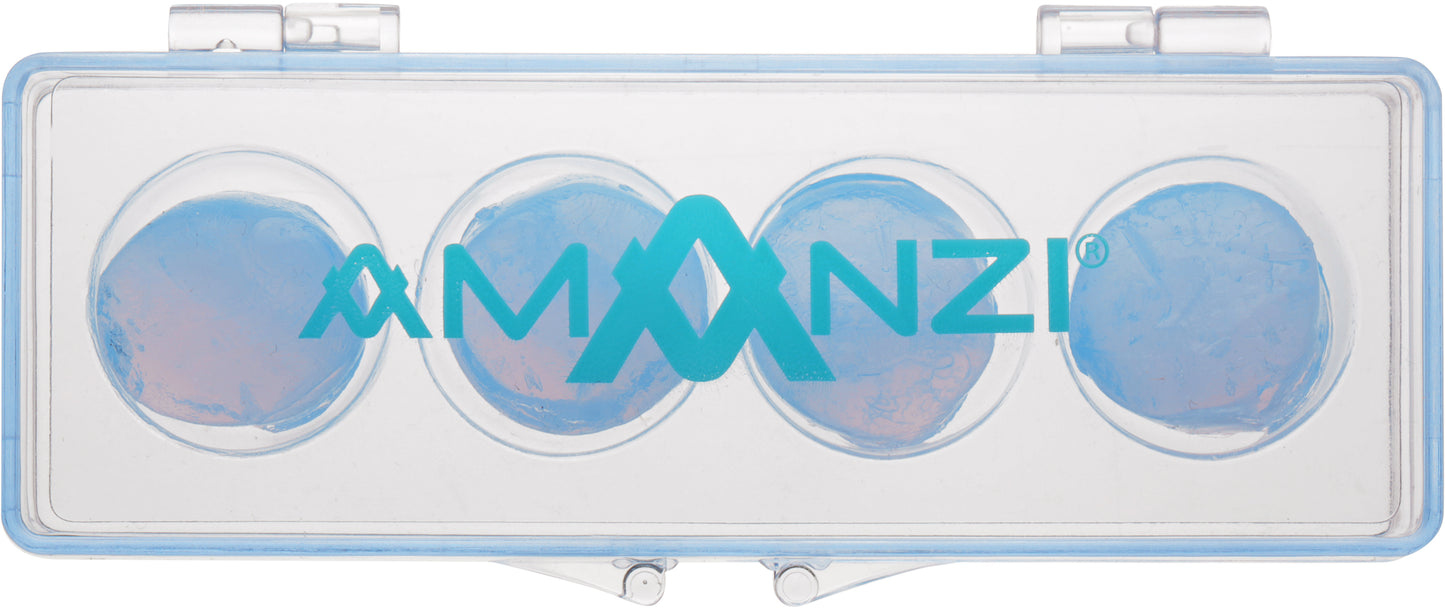Amanzi Silicone Ear Plugs - Sky (One Size)