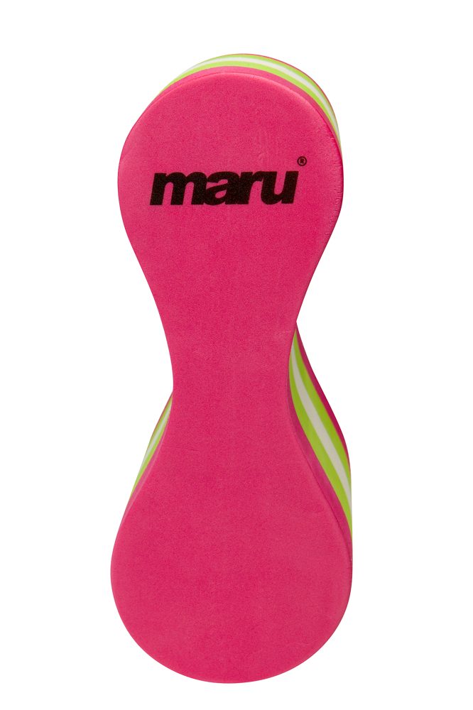 Bouée de traction Maru (rose/blanc/citron vert)