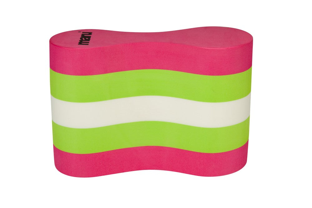 Bouée de traction Maru (rose/blanc/citron vert)