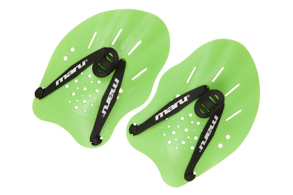 Maru Hand Paddle (Lime) - All4Swim