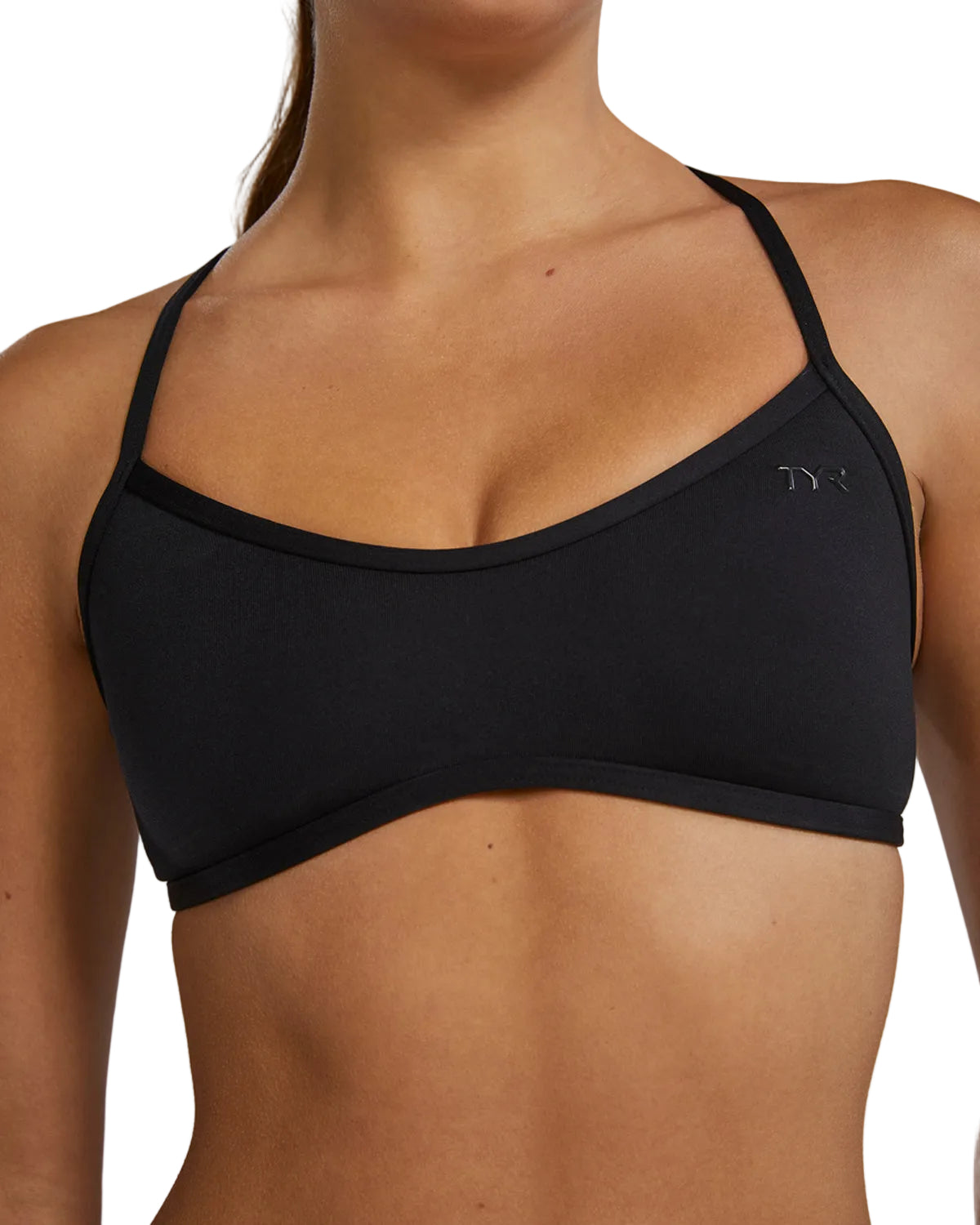 Maillot de bain imprimé dos en V Speedo Club Training pour femme - Rose/Jaune