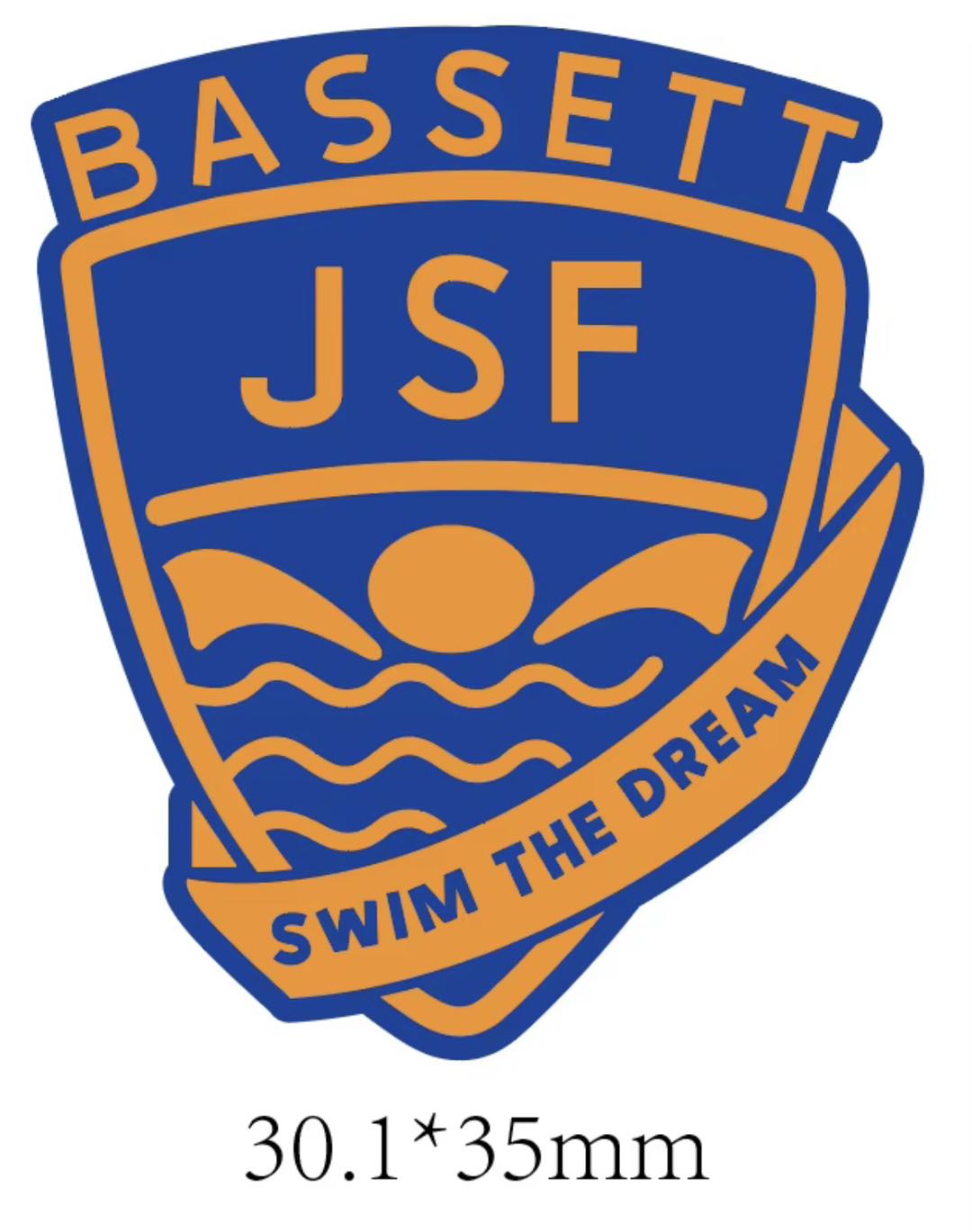 Porte-clés du club de natation JSF de Bassett