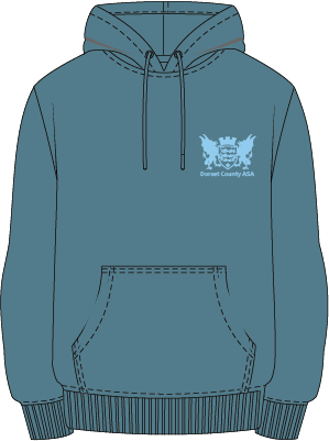 Dorset County Championships 2026 Youth Hoodie - Airforce Blue