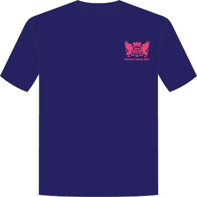 Dorset County Championships 2026 Adult T-Shirt - Navy Blue