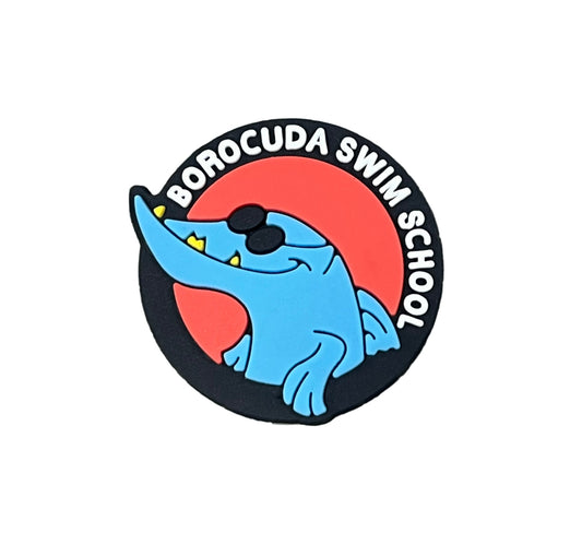 Borocuda Swim School Shoe Charm - Circle 2