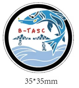 Borocuda Swim School Shoe Charm - Circle 1