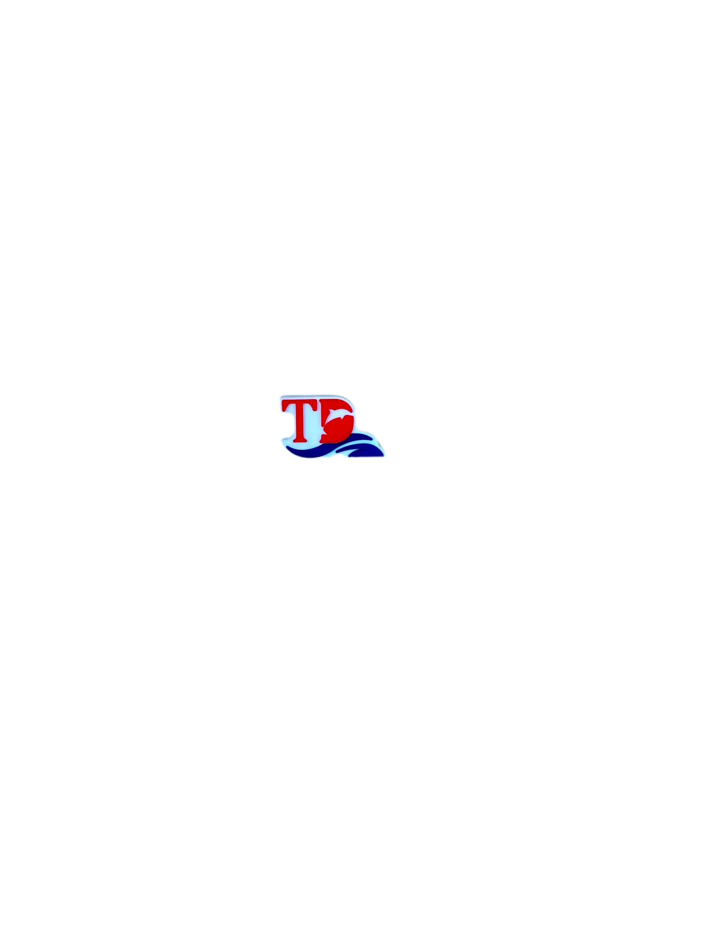 Torfaen Dolphins Swimming Club Shoe Charm