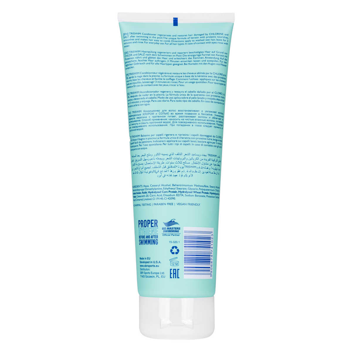 TRISWIM Strongly Regenerating Conditioner For Swimmers | Lychee & Mango