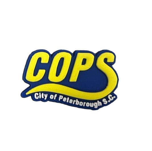 Breloque pour chaussures du club de natation de la ville de Peterborough