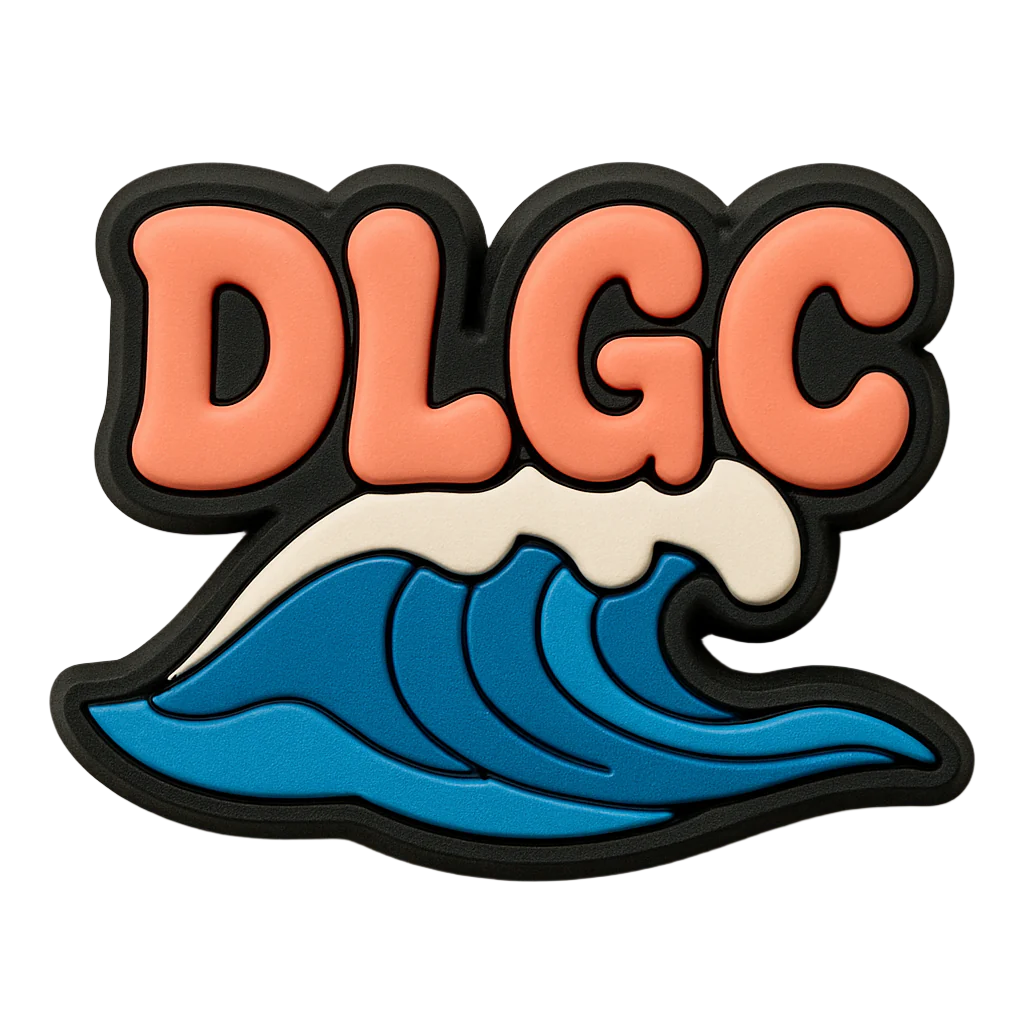 Dover Life Guard Club Shoe Charm - Coral