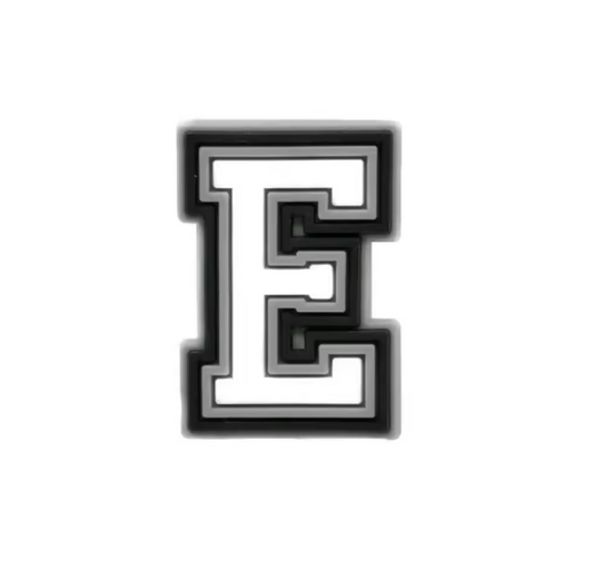 Letter 'E' Croc Charm - All4Swim