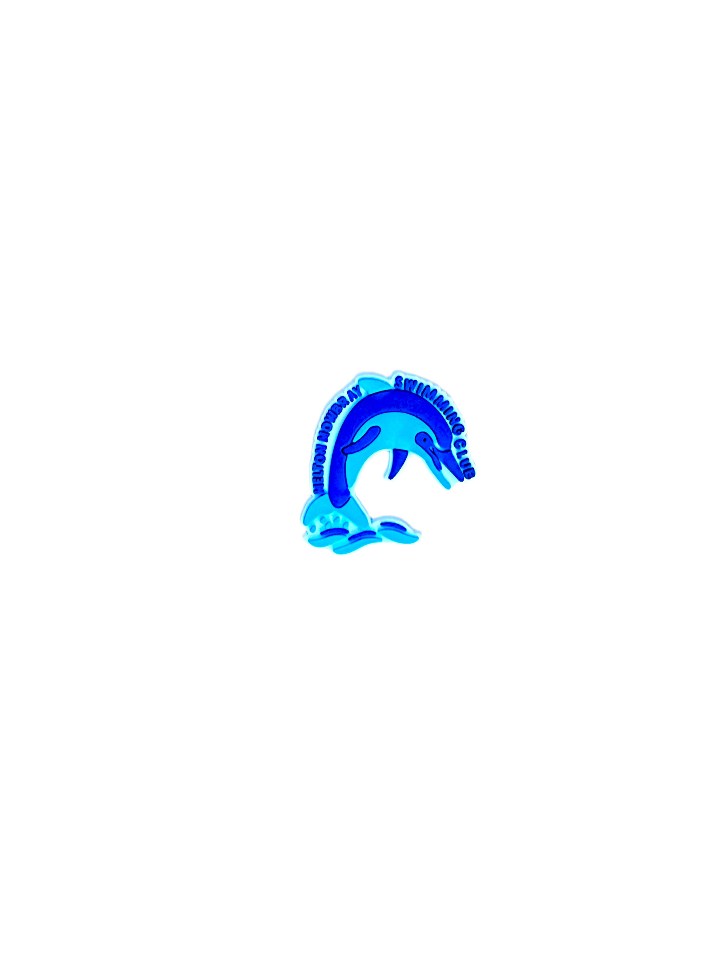 Melton Mowbray Swimming Club Shoe Charm - Dolphin 2