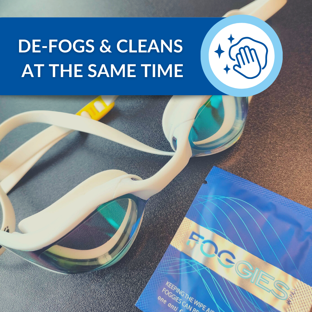 TRISWIM Anti-Fog Cleaning Wipes For Swimmers (Single)