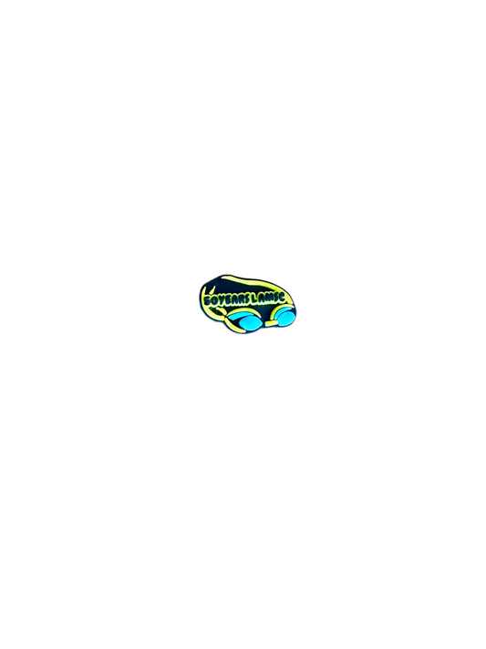 Ledbury & Malvern Swimming Club Shoe Charm - Goggles
