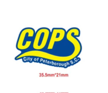 Breloque pour chaussures du club de natation de la ville de Peterborough