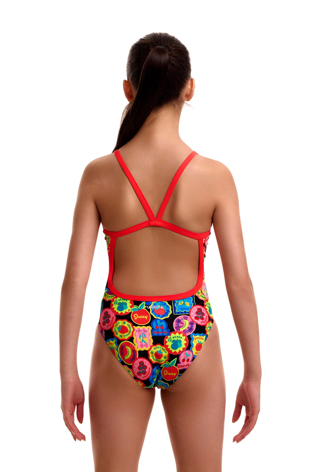Funkita Girls Berry Good Single Strap One Piece