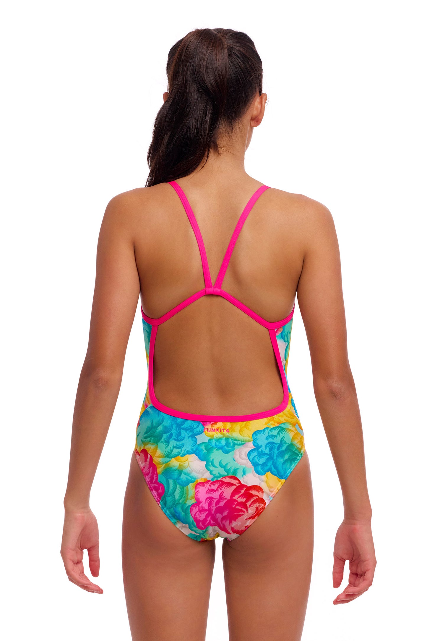 Maillot de bain une pièce Funkita Cloudy Colours pour filles