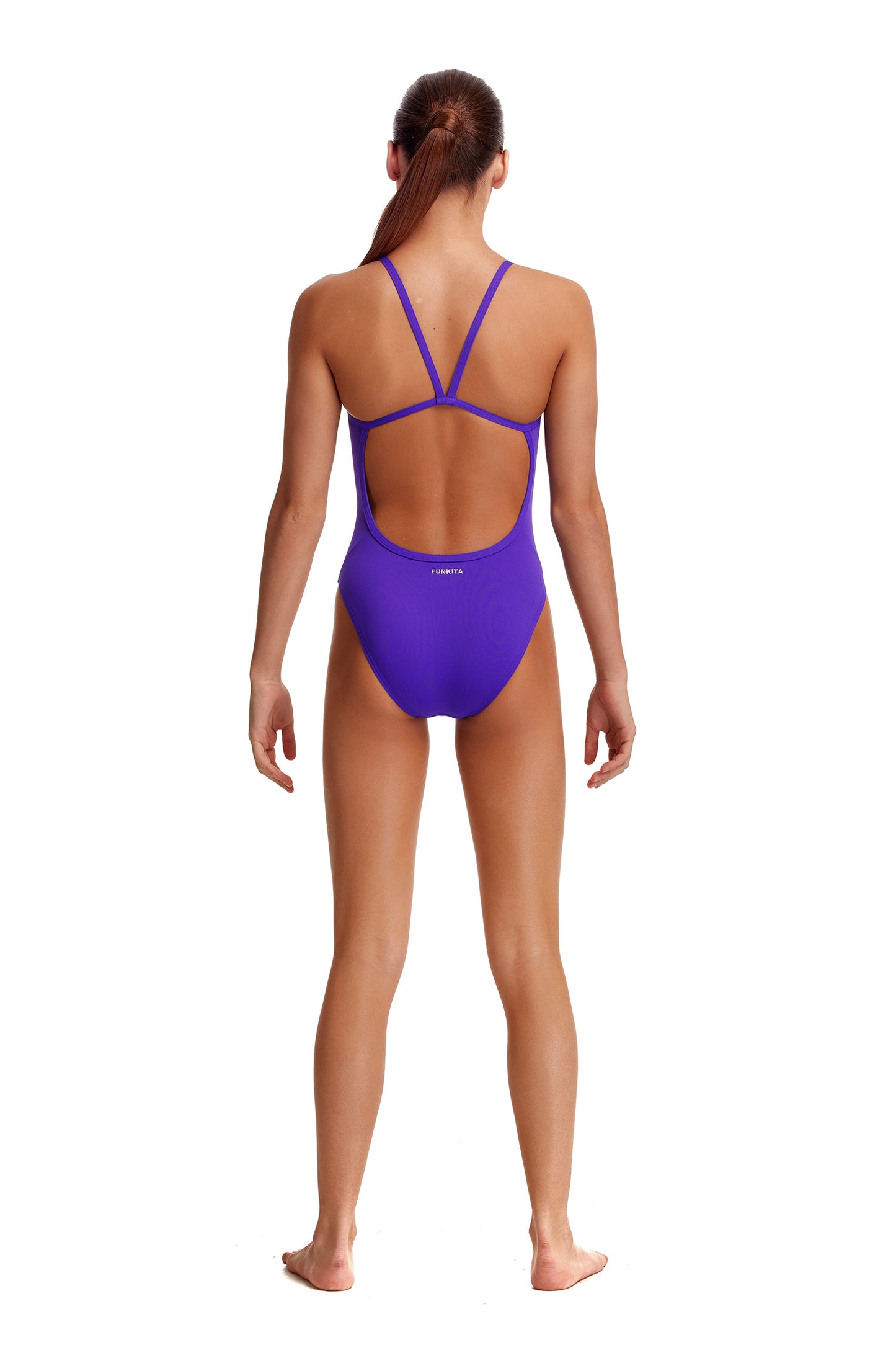 Maillot une pièce à bretelles simples Funkita Loose Goose pour filles