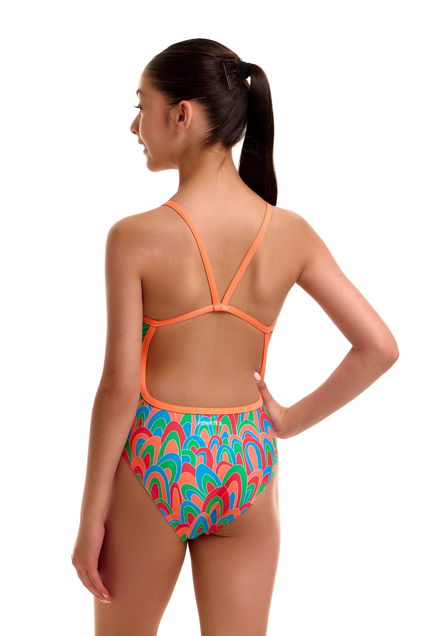 Funkita Girls Hush Puff Single Strap One Piece