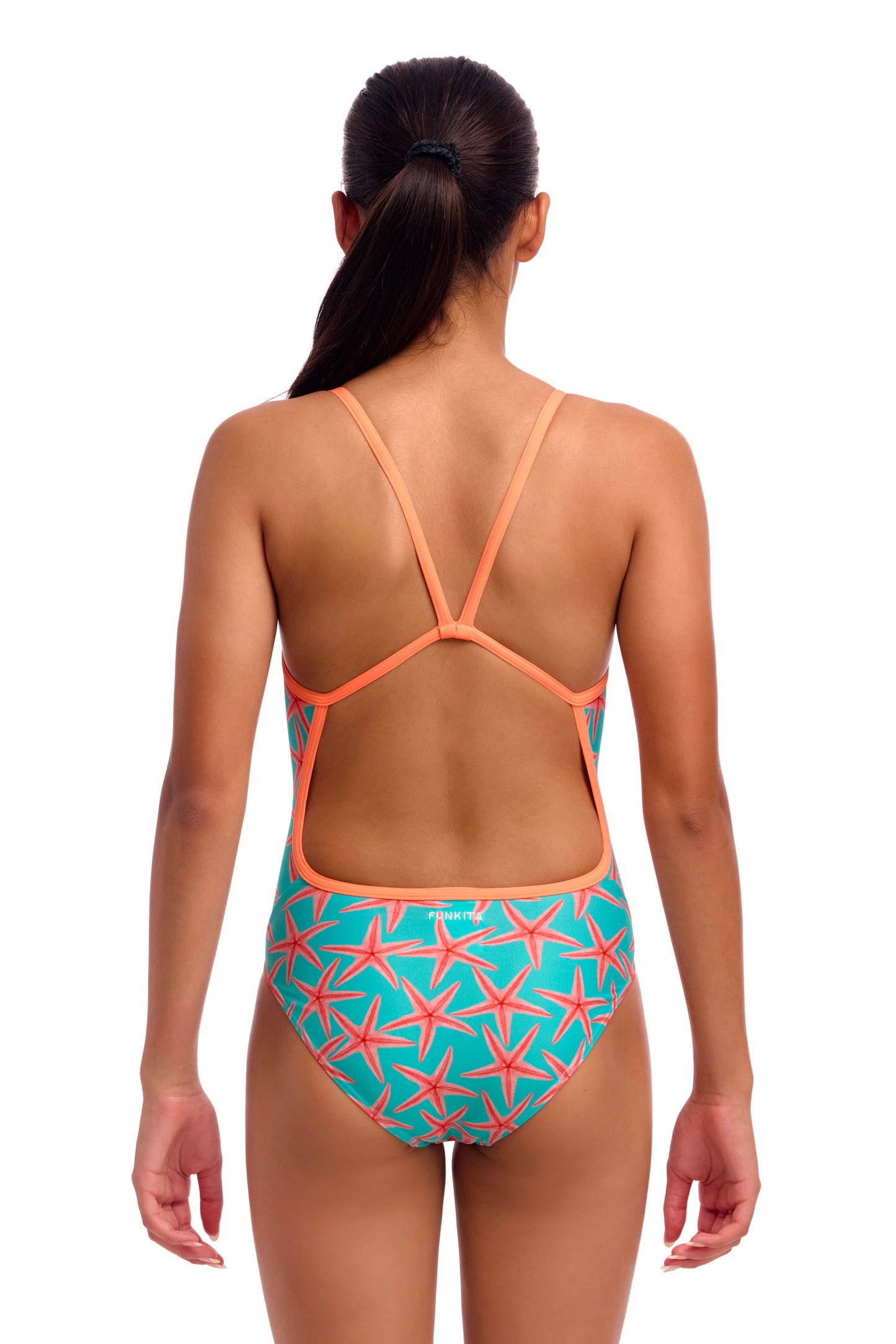 Maillot une pièce à bretelles simples Funkita Loose Goose pour filles