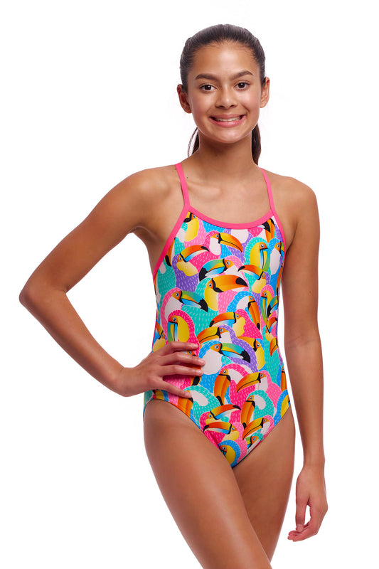 Funkita Girls Tou By Tou Single Strap One Piece