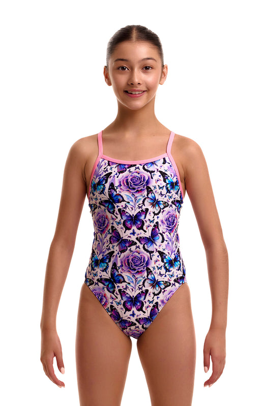 Funkita Girls Wings To Fly Single Strap One Piece