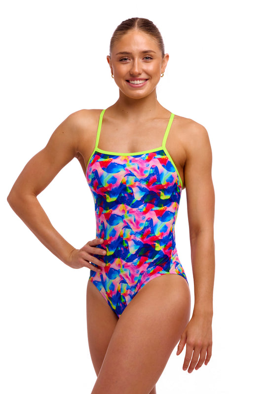 Maillot une pièce Funkita Snap That Single Strap pour femme